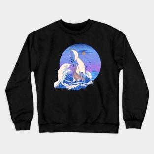 Great Wave Benders Dusk Crewneck Sweatshirt